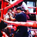 Roshan Nathanial during international boxing activities